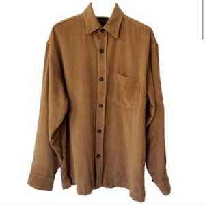 True Grit herringbone button-up shirt